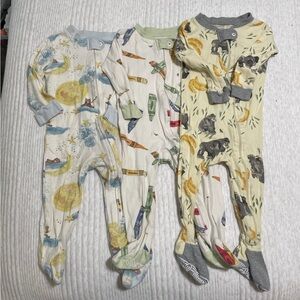 Burts bees baby 6-9m pajamas